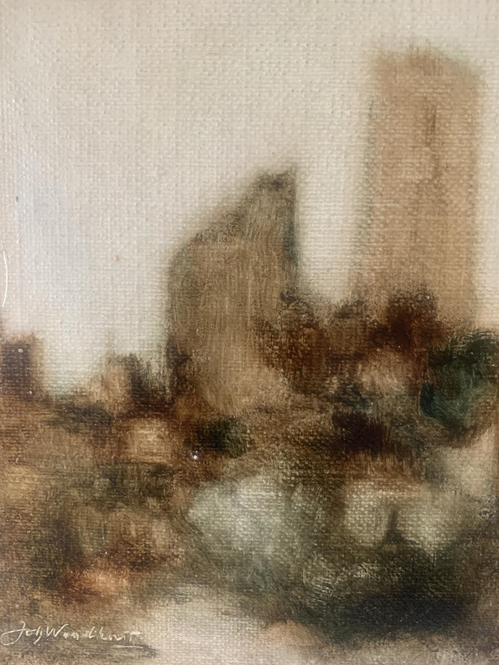 de Rotterdamse Laurenskerk na het bombardement